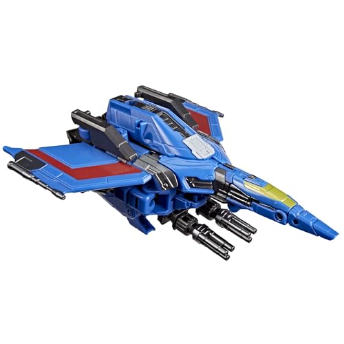 Thundercracker z kolekcji Transformers Studio Series z filmu "Transformers: Początek", 13-centymetrowa przekształcająca się figurka klasy Deluxe, zabawkowe roboty dla dzieci w wieku od 8 lat