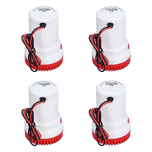 Pompe de cale marine 1500GPH et pompe à eau de cale submersible ABS - 7
