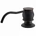 Comllen Antique Deck Mounted Oil Rubbed Bronze Black Countertop Liquid Kitchen Sink Soap Dispenser, Under Sink Soap Dispenser Pump
