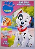 Dlsney Toddler Coloring & Activity Book -101 Dalmatians, Dumbo, Lady and The Tramp - 80 Pages