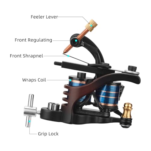 Machine à tatouer 10 wraps pour équiper votre premier studio de tatouage