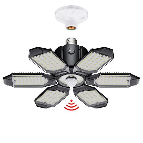 200W Motion Sensor Garage Light for Indoor Use