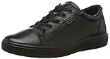 Niedrige Sneaker;Low Tops ECCO Unisex-Kinder S7 Teen Sneaker, Schwarz (Black/Black), 33 EU