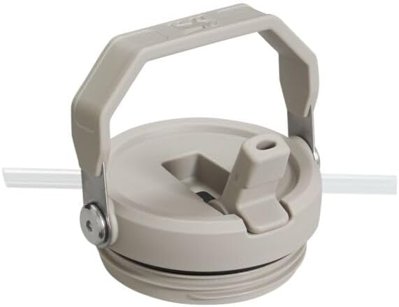 Stanley IceFlow Flip Straw Tumbler with Handle 20 oz | Twist On Lid and Flip Up Straw | Leak Resistant Water Bottle | Insulated Stainless Steel |BPA-Free | Ash - Image 3