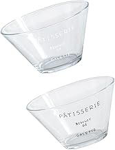 Cabilock 2Pcs Tigelas de Salada de Vidro Tigela Tigelas de Frutas No Café Da Manhã Clara Vegetais Sopa Tigela Tigelas Tigela de Sorvete Tigela para a Preparação Da Frutas Massas