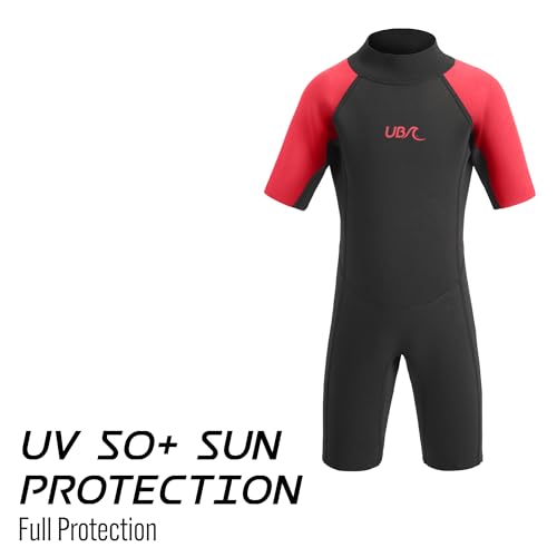 Foto von Urban Beach 2 mm Neoprenanzug für Jungen und Mädchen, kurzer Neoprenanzug, mehrere Größen
