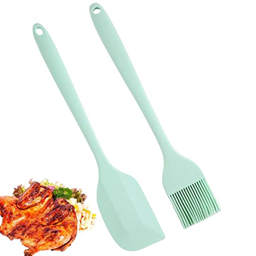 Raschietto per pennelli per olio di silicone - Pennello per pasticceria da cucina in silicone | Pennello per pancake resistente alla temperatura, pennello per olio da forno per barbecue per uso