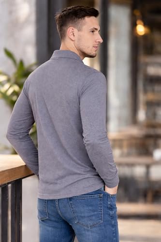 Image of CAMEY Men's Classic Fit Polo T-Shirt