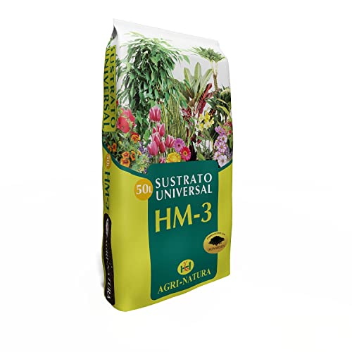 Sustrato/Turba Universal para el Cultivo Agri-Natura HM-3 (50L)