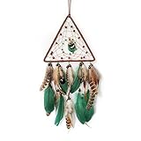 SOYUZU Dream Catchers Green Dream Catcher for Bedroom Wall Hanging Adult Small Dream Catcher for Boy