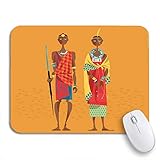 massai krieger kleidung Rutschfeste Gummiunterlage zur Verhinderung unbeabsichtigter Bewegungen. Rutschfeste Schreibtischunterlage mit einer Unterseite aus Gummi. Die geringe Oberflächenreibung garantiert schnelle und leise Bewegungen der Maus.