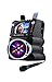 Karaoke USA GF845 Complete Karaoke System with 2 Microphones, Remote Control, 7" Color Display, LED Lights - Works with DVD, Bluetooth, CD, MP3 and All Devices