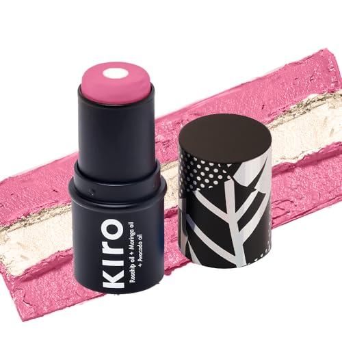 Kiro Wonder Wand Multi-Stick - Pink Wink, 7.5g | 3-in-1 Stick - Blush, Eyeshadow & Lip Tint | Creamy, Weightless & Long-Lasting | Rosehip, Avocado & Moringa Oil Infused | Hydrating with Glowing Core