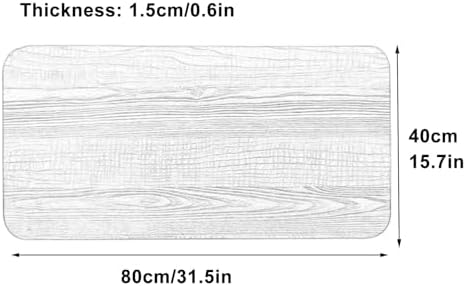 Rectangular RV Table Top - Removable 31"x16" Replacement Countertop for Campers, Motorhomes & Travel Trailers - Durable, Lightweight & Easy to Install