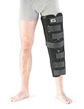 Neo G Knee Immobilizer - Lightweight Fabric - Helps Post-Operative Immobilization, Rehabilitation, A
