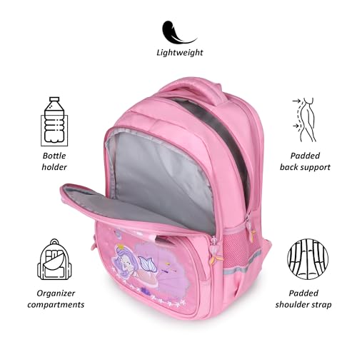 Image of BEAUTY GIRLS BY HOTSHOT MERMAID 1618| SCHOOL BAG|TUTUION BAG|COLLEGE BACKPACK |WATER RESISTANT |KIDS BAG|FOR GIRLS & WOMEN|32 LITERS SCHOOL BAG FOR GIRLS