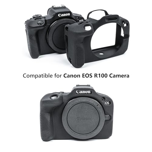Funda de silicona MUZIRI KINOKOO para cámara Canon EOS R100 miniatura 3