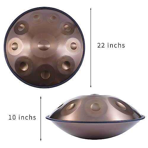 Handpan Drum 12 Notas 22 Pulgadas Acero miniatura 3