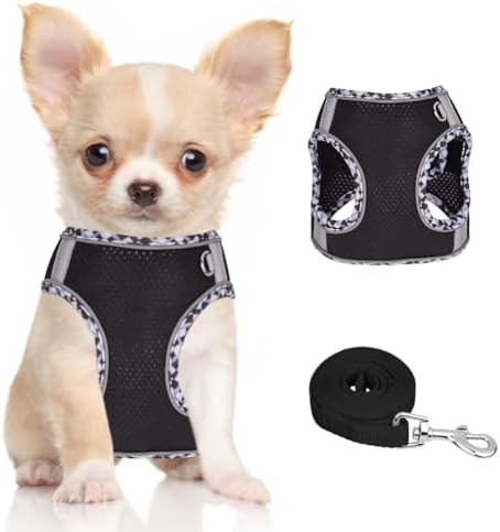 Arnés Reflectante Ajustable para Perros Pequeños y Cachorros - Co...