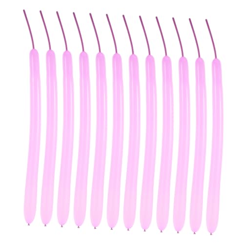 FRCOLOR 100 Piezas Globos de Látex para Modelado DIY Globos Largos para Fiestas y Decoraciones Resistentes y Versátiles para Cumpleaños y Bodas