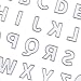 SPTwj Troqueles Corte con Letras y numeros mayúsculas y plantillas de perforación...