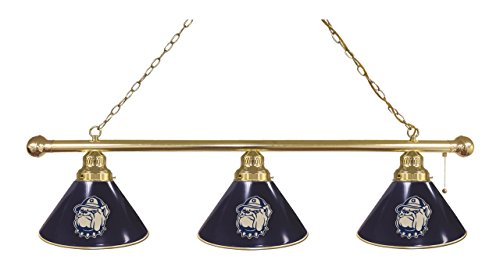 HBS Georgetown 3 Shade Billiard Light with Brass Fixture by The Holland Bar Stool Co.