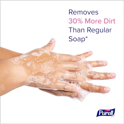 Image of PURELL HEALTHY SOAP with CLEAN RELEASE Technology Foam, Light Fragrance, 1200 mL Refill for PURELL ES10 Automatic Soap Dispenser (Pack of 2) - 8371-02