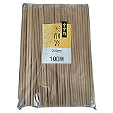 大和物産 割り箸 天削箸 すす竹 長さ24cm 少し長めで使いやすい 100膳入