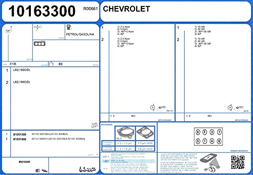 Juego de tornillos de culata Ajusa 81051300 para motor de coche 2