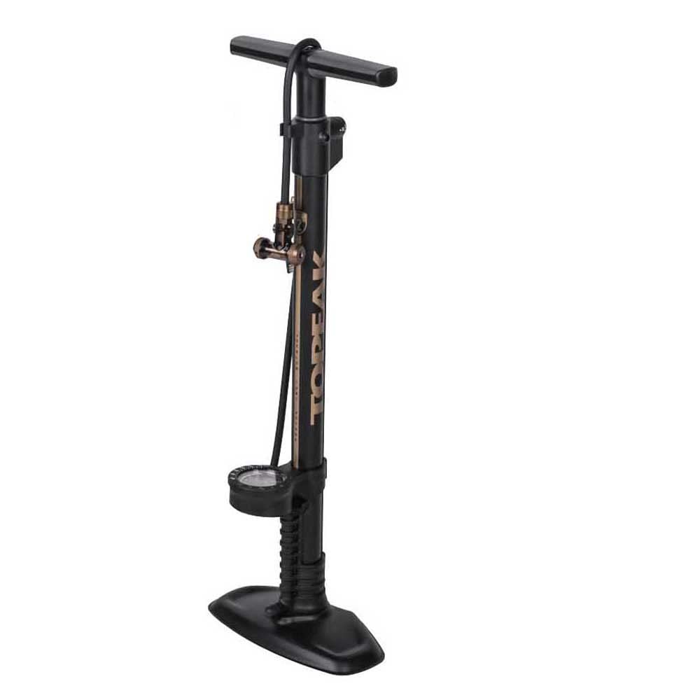 TOPEAK Unisex – Erwachsene Joeblow Standpumpen, Schwarz-Gold, 74cm EU