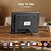 Pipishell Day Clock Premium Digital Alarm Clock with Extra Large LCD Screen ,Electronic Wall Clock & 5 Alarm Options,Perfect for Seniors