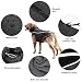 Idepet Wasserdichter Hundemantel Winter Warme Jacke, Winddichte Haustierkleidung Hundejacke Outfit für kleine mittelgroße Hunde mit Geschirrloch XL-6XL