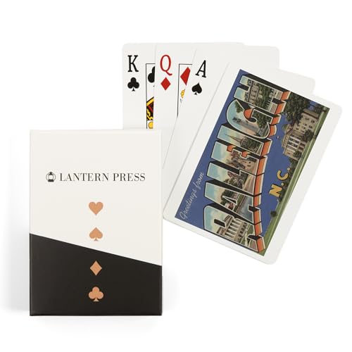 Lantern Press Cartas Poker Raleigh North Carolina 52 Pz