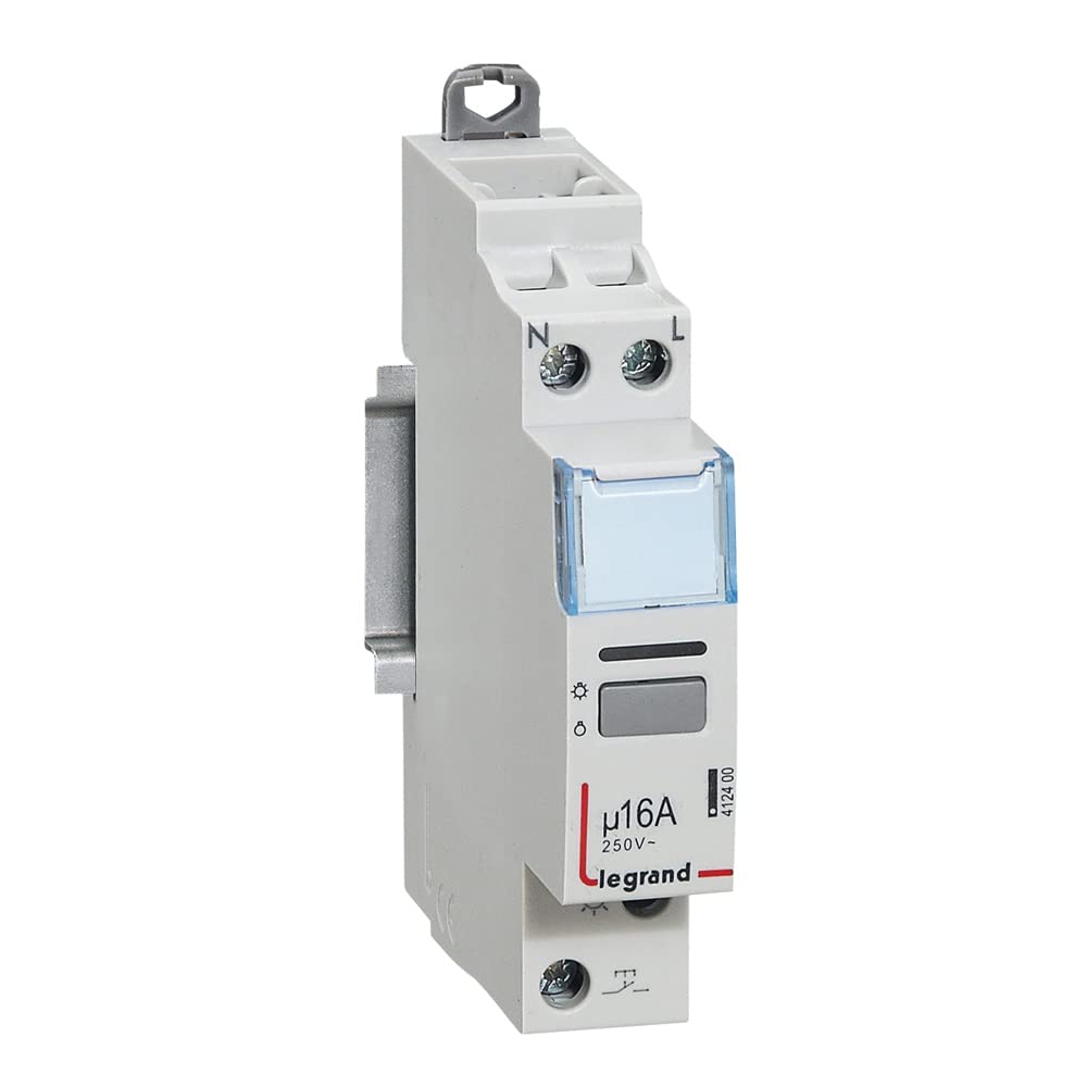 Legrand LEG92710 - Interruptor de cable (1 polo, 16 A, 230 V, 1 módulo)