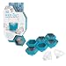 True Zoo Diamond Large Silicone Ice Cube Tray, 1.75", Blue