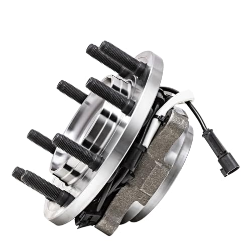 Image of Detroit Axle - Front Wheel Bearing Hubs for 2014-2018 Ram 2500, 2013-2018 | Ram 3500, 2 Wheel Bearing and Hubs Assembly 2015 2016 2017 Replacement