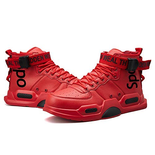 Image of Mens Fashion Sneakers High Top Walking Shoes Sport Athletic Casual Shoe Vogue Stylish Men