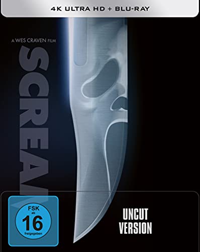 Wes Cravens Scream – 4K Steelbook (UHD + Blu-ray Disc)