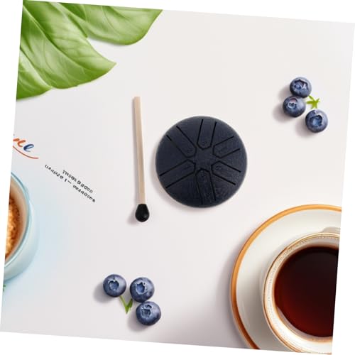 Mini steel tongue drum compacto para yoga y meditación miniatura 5