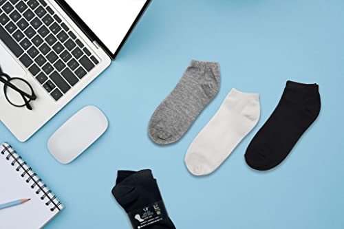 Winterlace 24 Pairs Ankle Socks for Women & Girls Bulk Pack, Fun Cute Low Cut No Show, Colorful Soft2