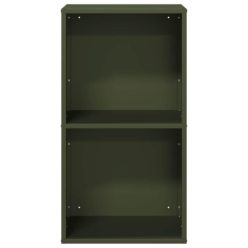 Genérico Leñero Verde Oliva 40x30x75 cm Acero Laminado en frío,Casa y jardín,Accesorios para hornos de leña y chimeneas,Bolsas y Soportes de leña-864194