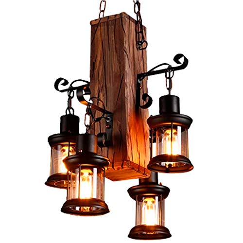 Lampe à suspension rétro de bar pour une ambiance loft et cuisine