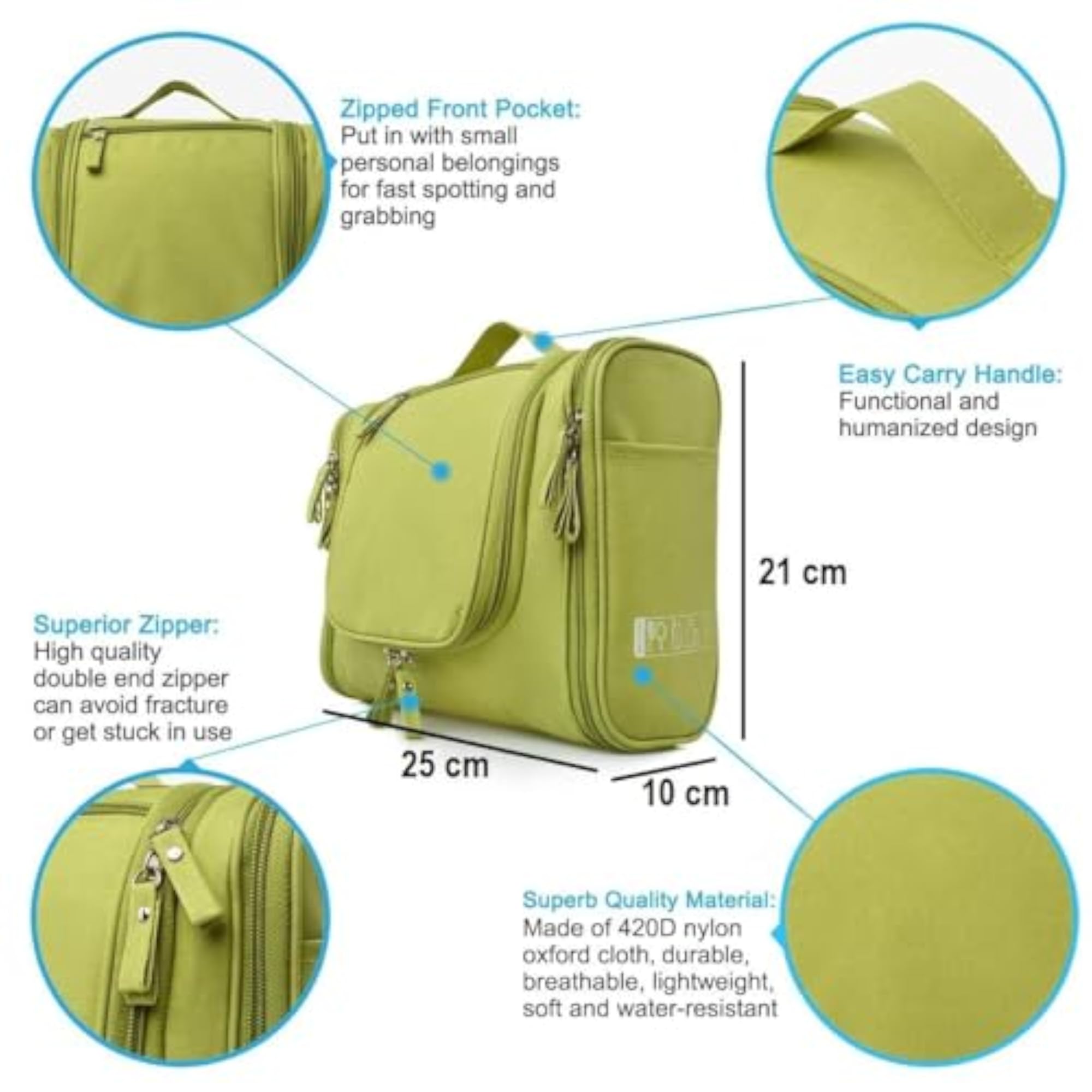 Hanging Toiletry Bag Multifunctional Cosmetic Storage