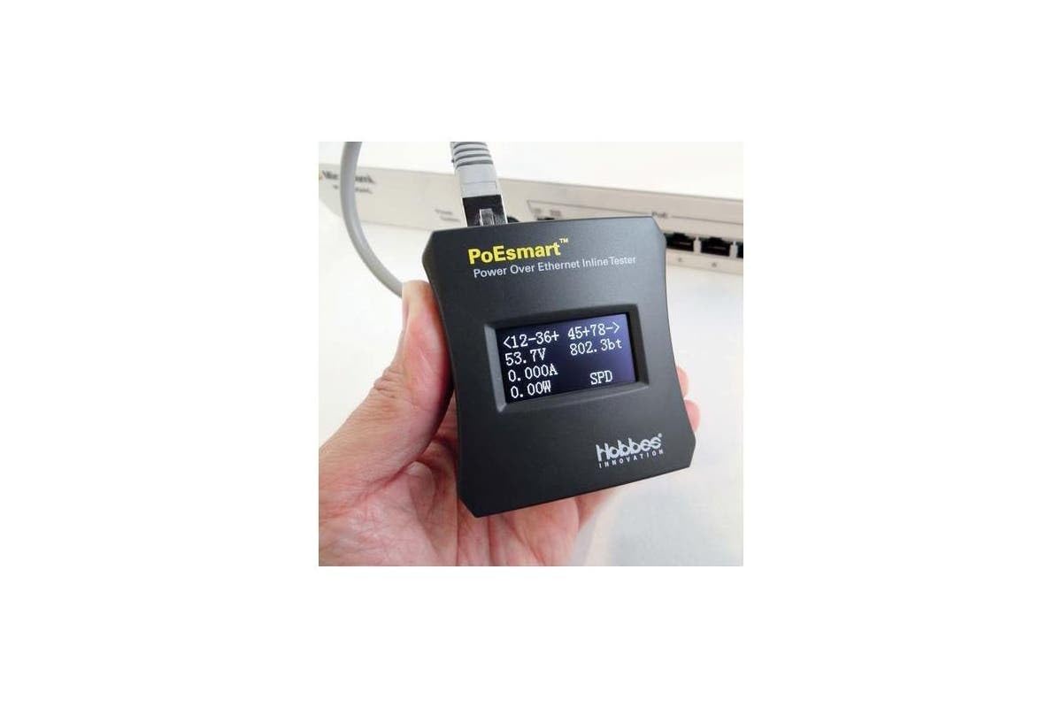 Amazon | Hobbes PoEsmart Power Over Ethernet インラインテスター