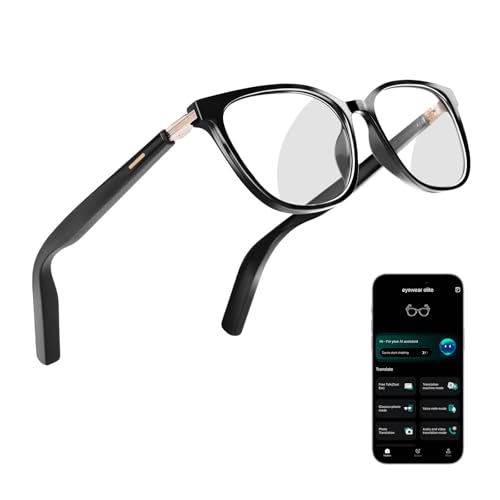KWENRUN AI Smart Glasses with Bluetooth and Translation