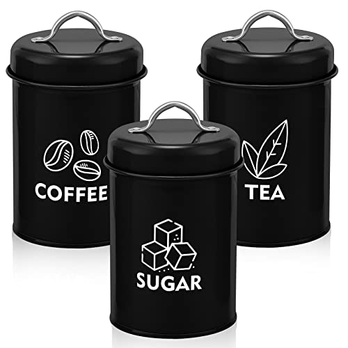 Tea Coffee Sugar Canisters Eyes