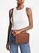 Michael Kors Jet Set Large Crossbody Bag, Gold-Tone Hardware/Luggage
