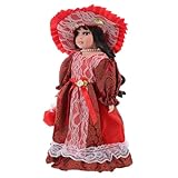 Opción de ideal: un gran para amigos y familiares, esta muñeca de cerámica transmite sus más deseos y cuidado, estatuas de muñecas decorativas, esculturas para el hogar