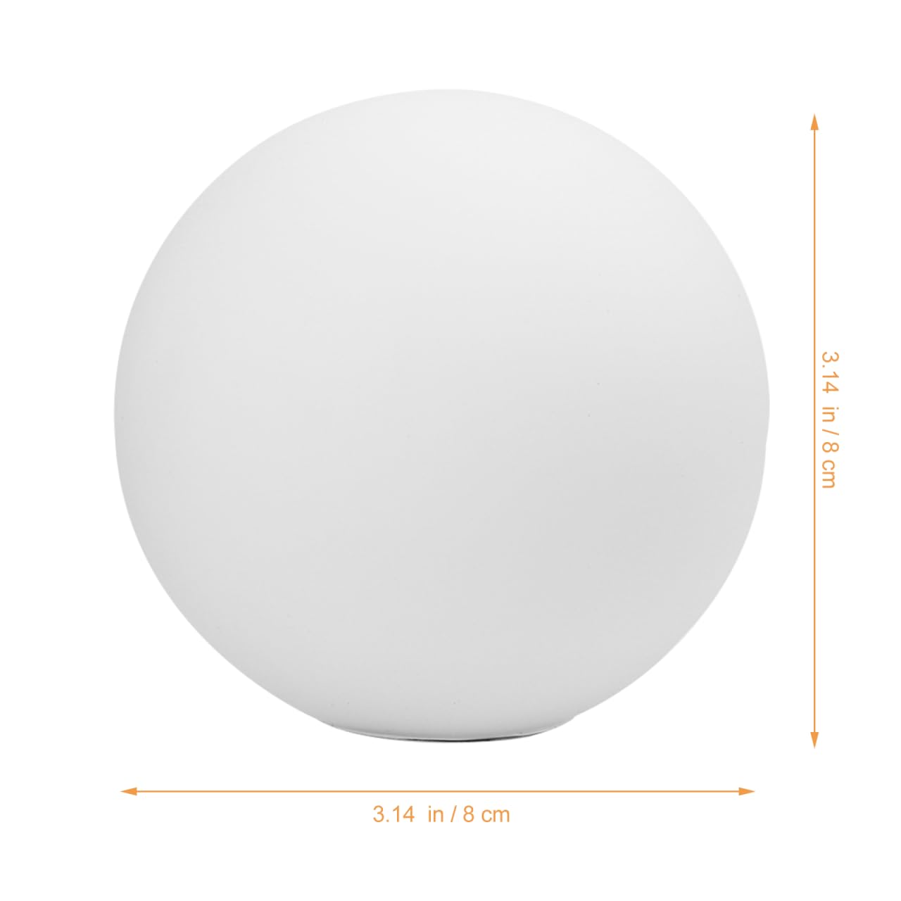 HOMSFOU Frosted Glass Lampshade 9.45In X 3.15In Spherical Lamp Cover Set of 3 for Table Wall Desk Lamp Accessories Indoor Lighting Decor - Image 3