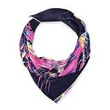 WDdZzyy Motocross-, Bike- und Lightning-Seidenschal, 88,9 cm, Kopftuch für Damen, für Abendchales und Mujer